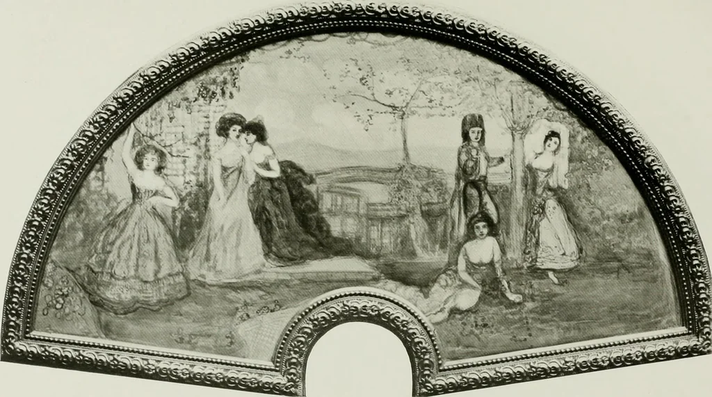 An illustration from Charles Conder; his life and work, 1914, leaf 288