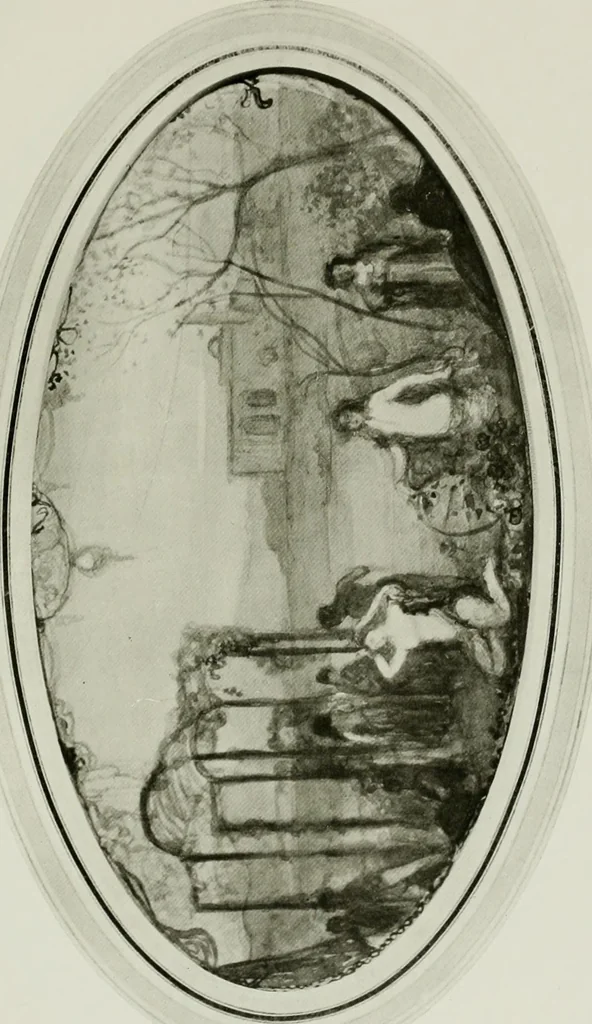 An illustration from Charles Conder; his life and work, 1914, leaf 290