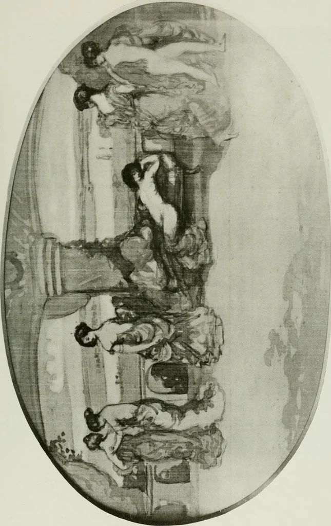 An illustration from Charles Conder; his life and work, 1914, leaf 292
