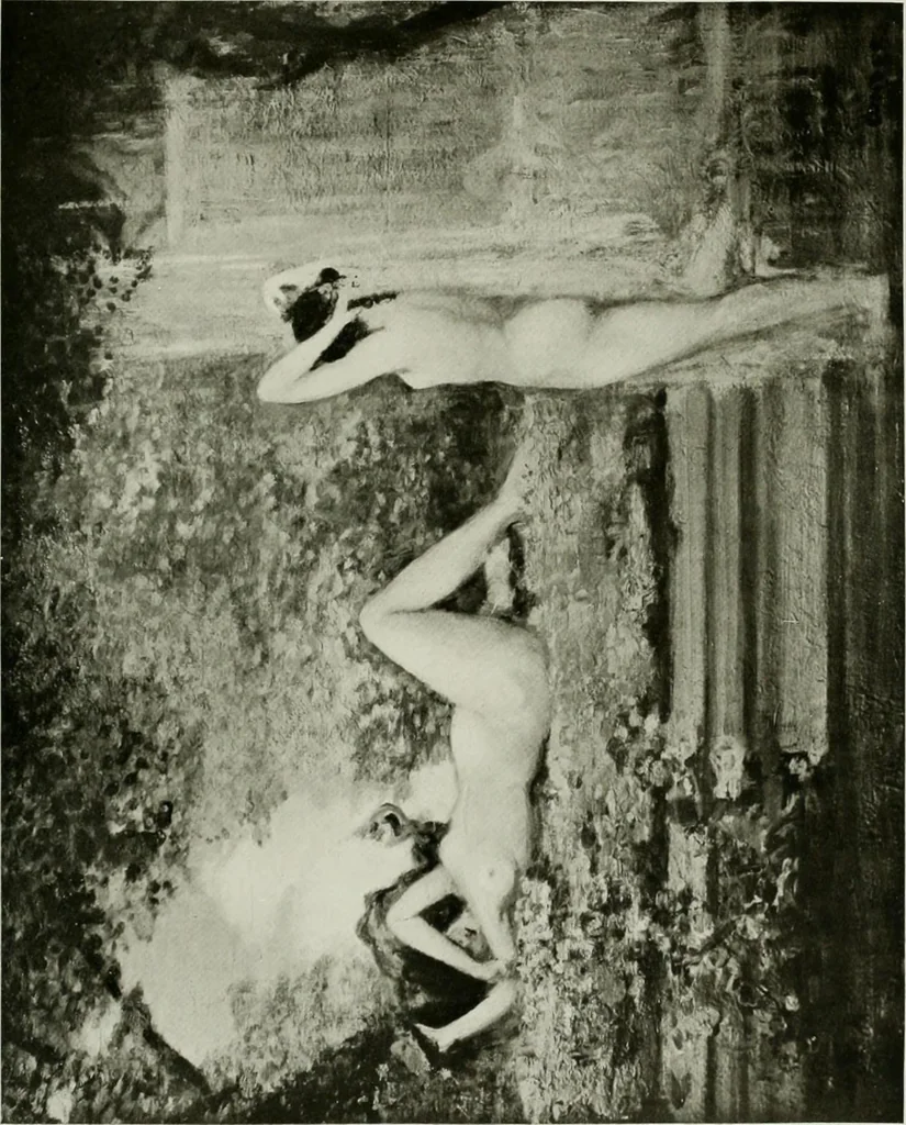 An illustration from Charles Conder; his life and work, 1914, leaf 294