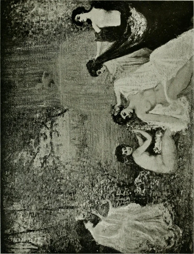 An illustration from Charles Conder; his life and work, 1914, leaf 296