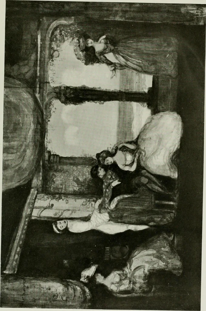 An illustration from Charles Conder; his life and work, 1914, leaf 300