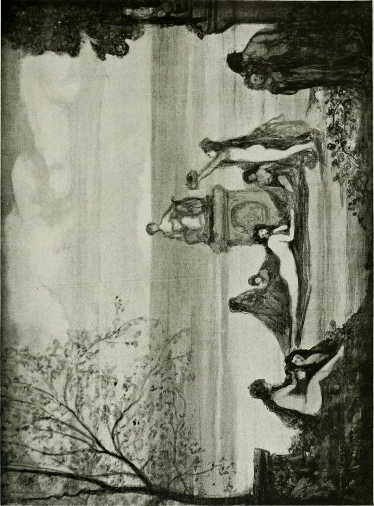 An illustration from Charles Conder; his life and work, 1914, leaf 306