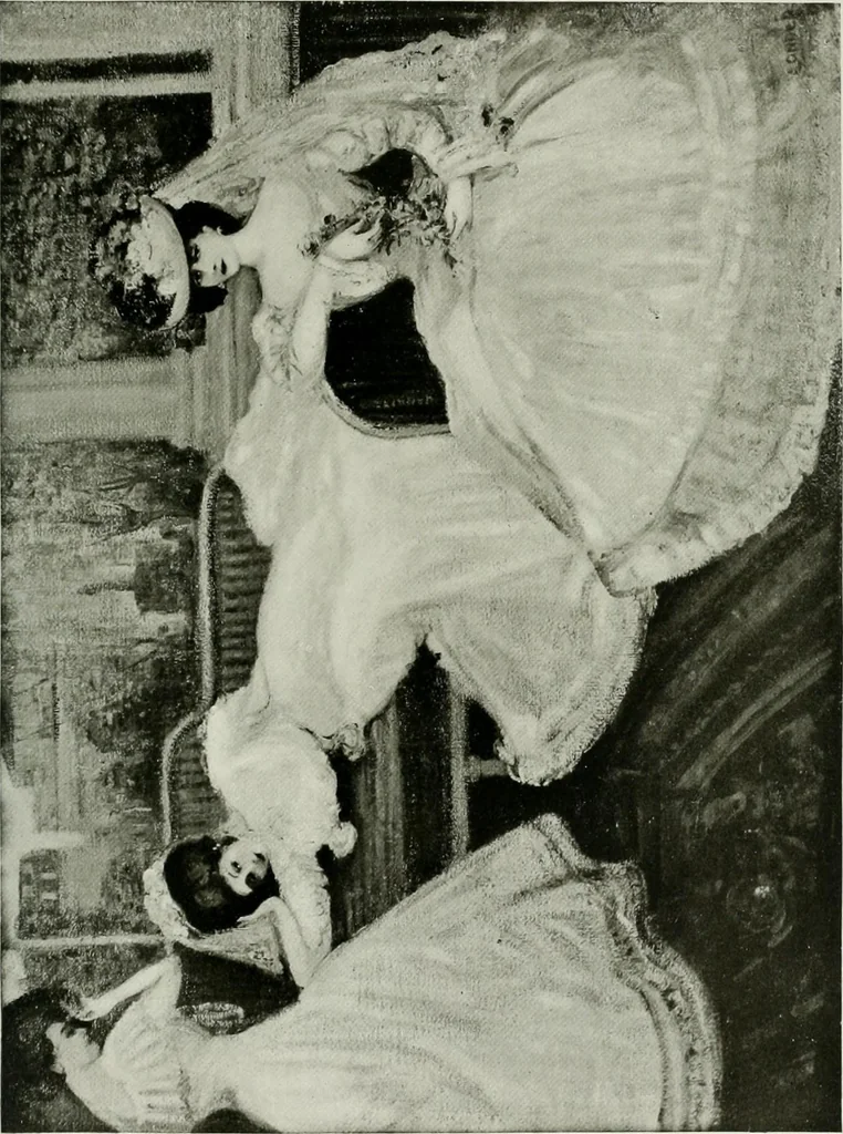 An illustration from Charles Conder; his life and work, 1914, leaf 312