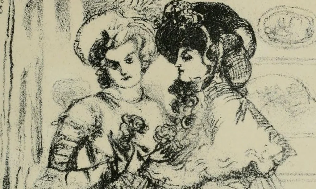 An illustration from Charles Conder; his life and work, 1914, leaf 316