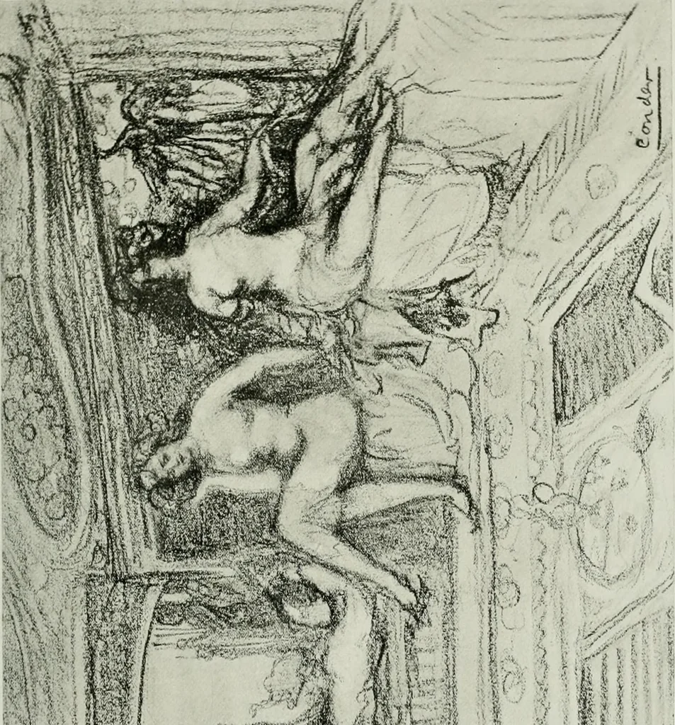 An illustration from Charles Conder; his life and work, 1914, leaf 320