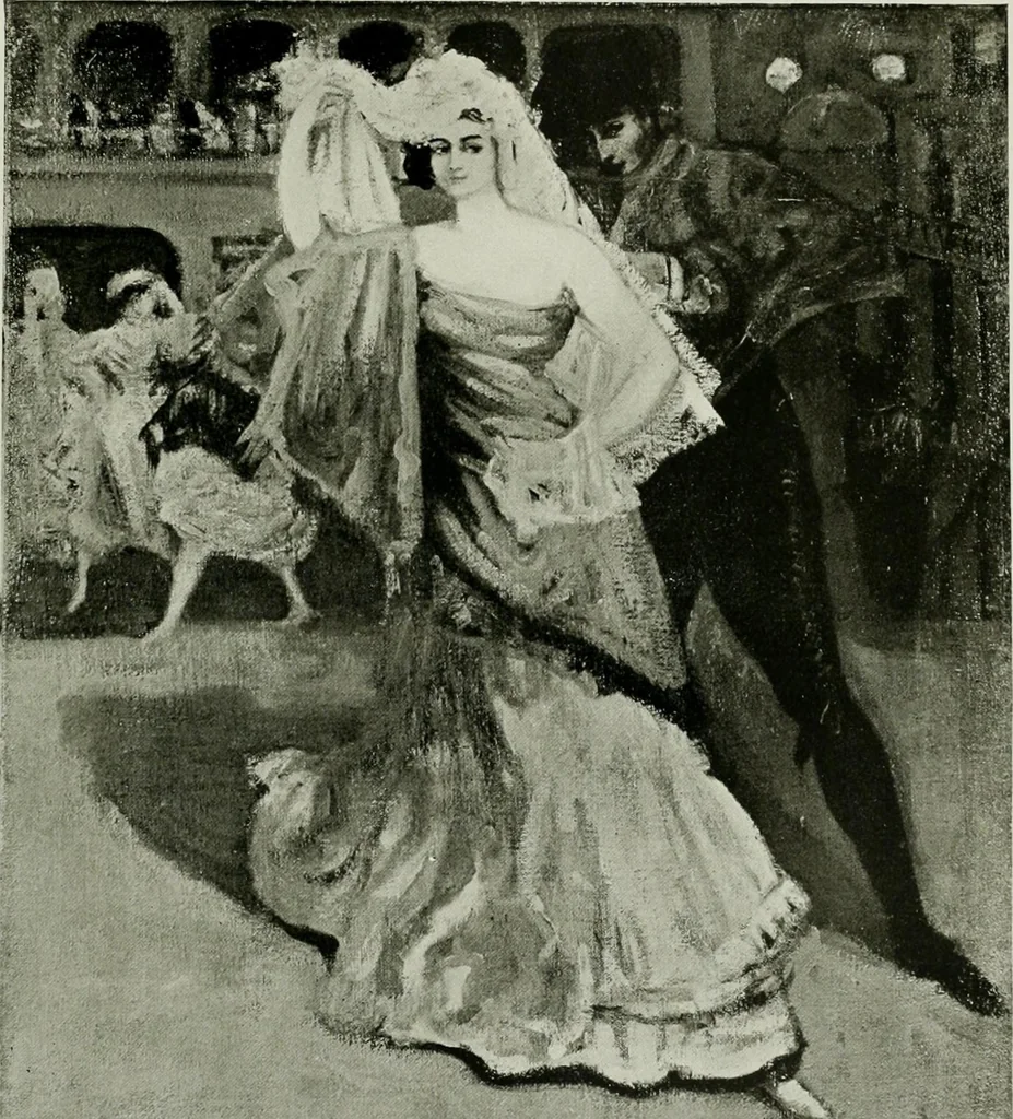 An illustration from Charles Conder; his life and work, 1914, leaf 334