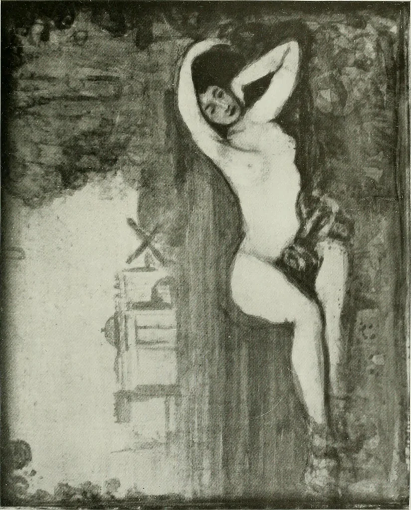 An illustration from Charles Conder; his life and work, 1914, leaf 344