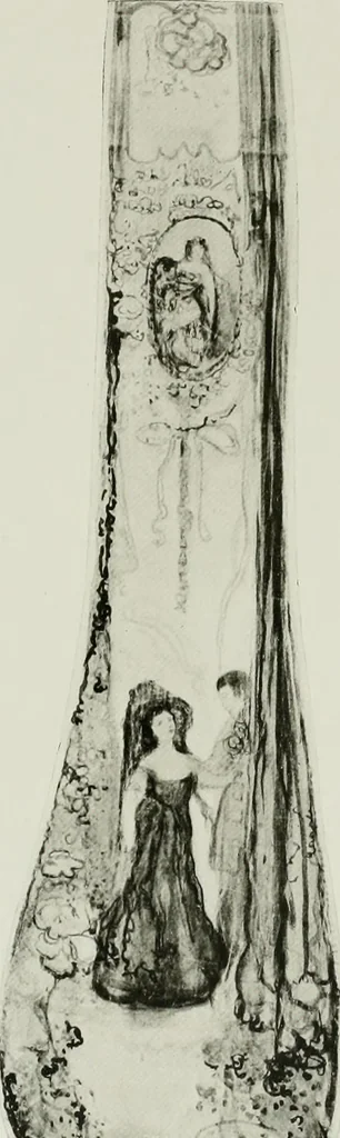 An illustration from Charles Conder; his life and work, 1914, leaf 348