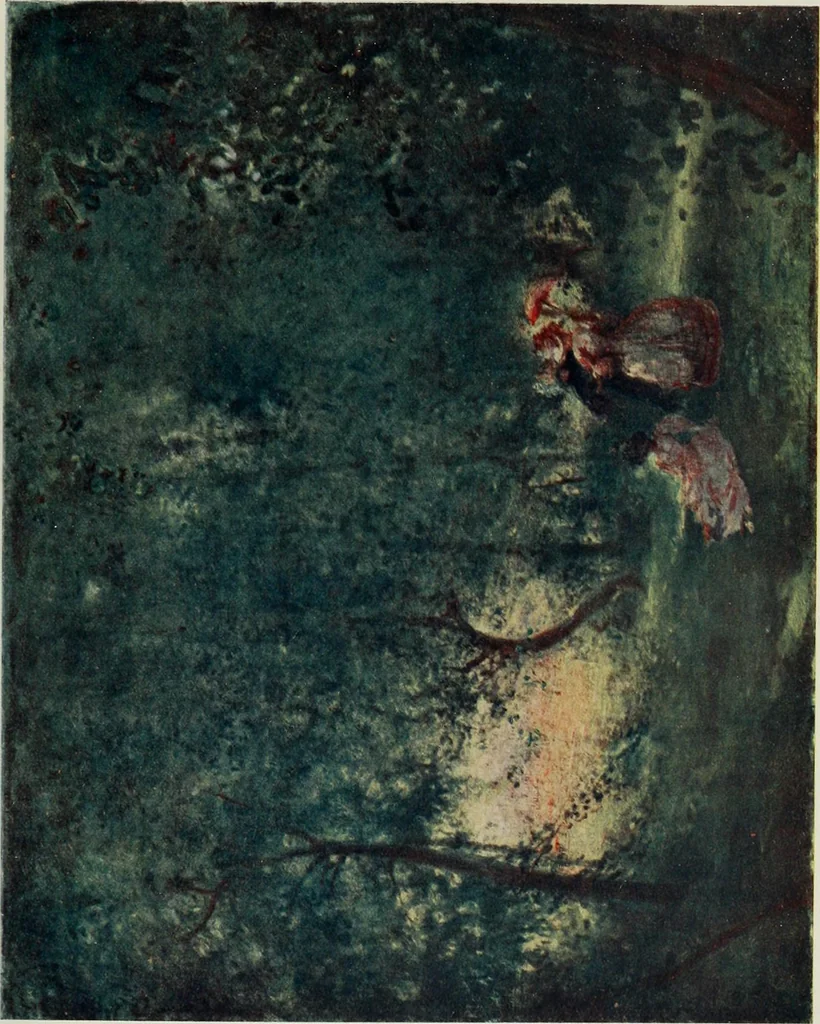 An illustration from Charles Conder; his life and work, 1914, leaf 56