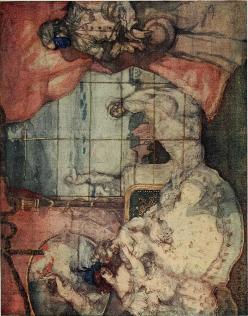 An illustration from Charles Conder; his life and work, 1914, leaf 76