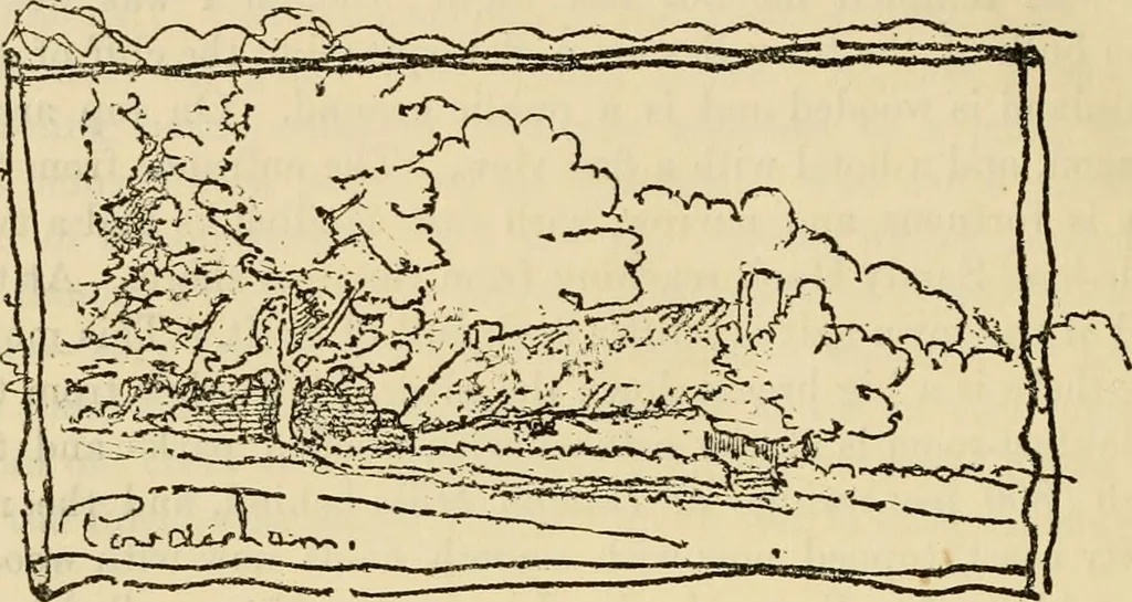 An illustration from Charles Eliot, landscape architect, a lover of nature and of his kind, who trained himself for a new profession, practised it happily and through it wrought much good, 1902, leaf 189