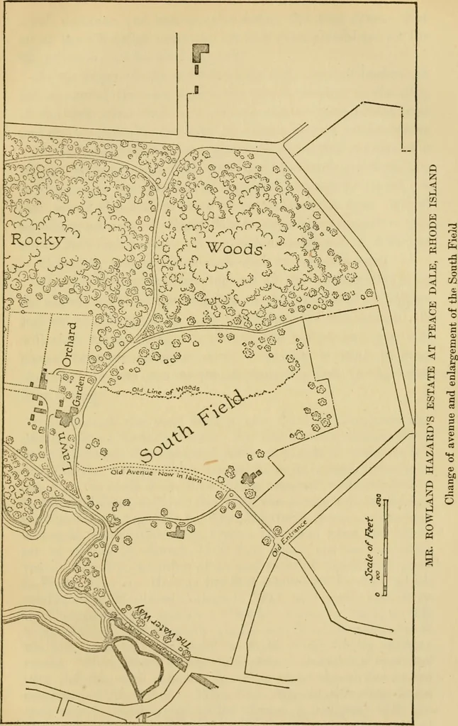 An illustration from Charles Eliot, landscape architect, a lover of nature and of his kind, who trained himself for a new profession, practised it happily and through it wrought much good, 1902, leaf 304