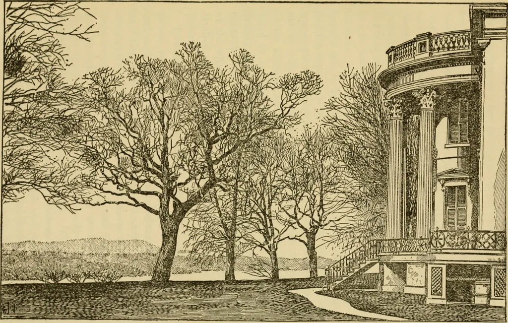 An illustration from Charles Eliot, landscape architect, a lover of nature and of his kind, who trained himself for a new profession, practised it happily and through it wrought much good, 1902, leaf 334