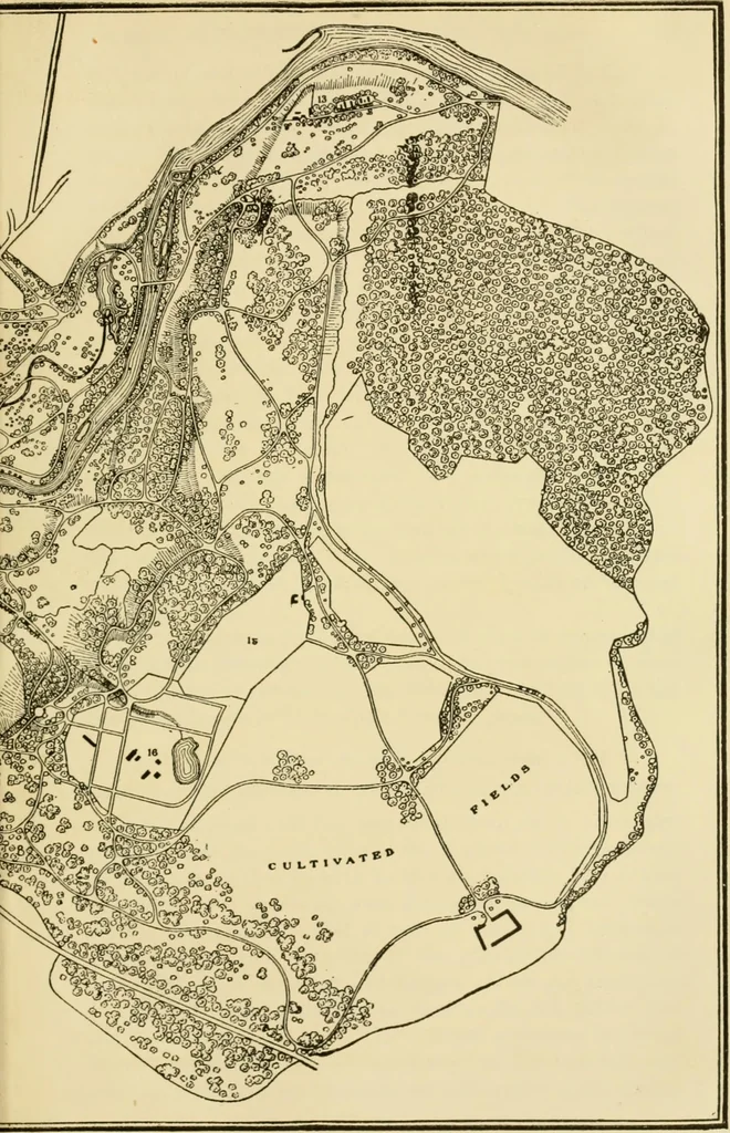 An illustration from Charles Eliot, landscape architect, a lover of nature and of his kind, who trained himself for a new profession, practised it happily and through it wrought much good, 1902, leaf 460