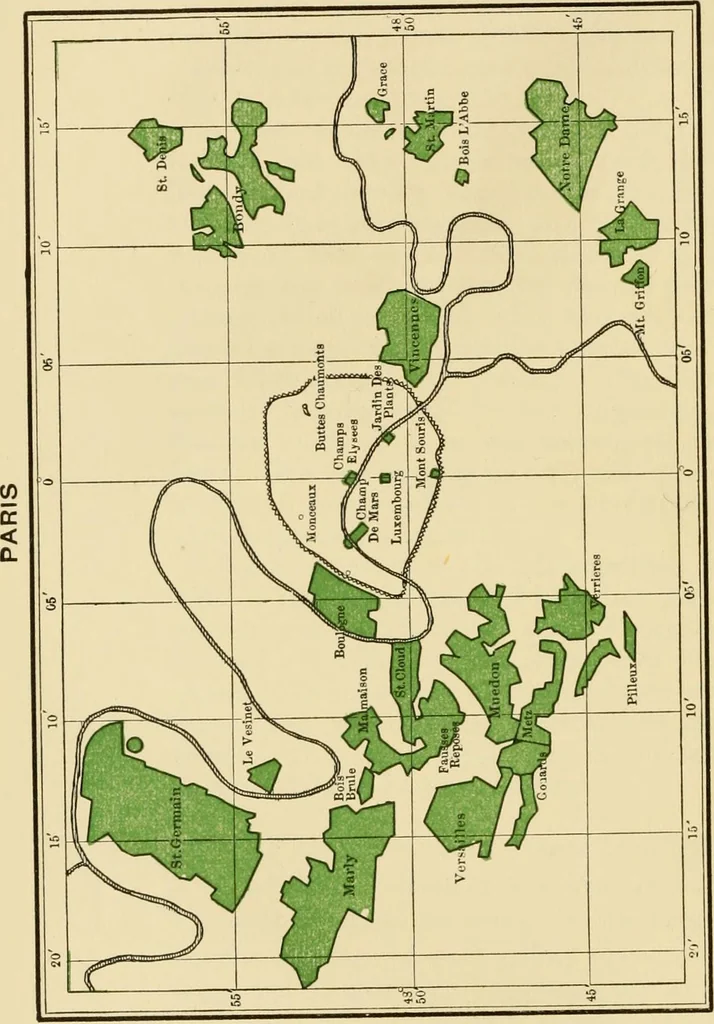 An illustration from Charles Eliot, landscape architect, a lover of nature and of his kind, who trained himself for a new profession, practised it happily and through it wrought much good, 1902, leaf 485