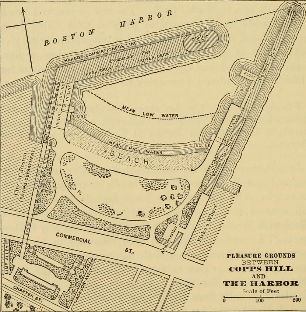 An illustration from Charles Eliot, landscape architect, a lover of nature and of his kind, who trained himself for a new profession, practised it happily and through it wrought much good, 1902, leaf 589