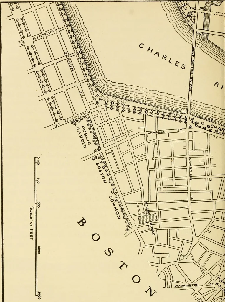 An illustration from Charles Eliot, landscape architect, a lover of nature and of his kind, who trained himself for a new profession, practised it happily and through it wrought much good, 1902, leaf 711