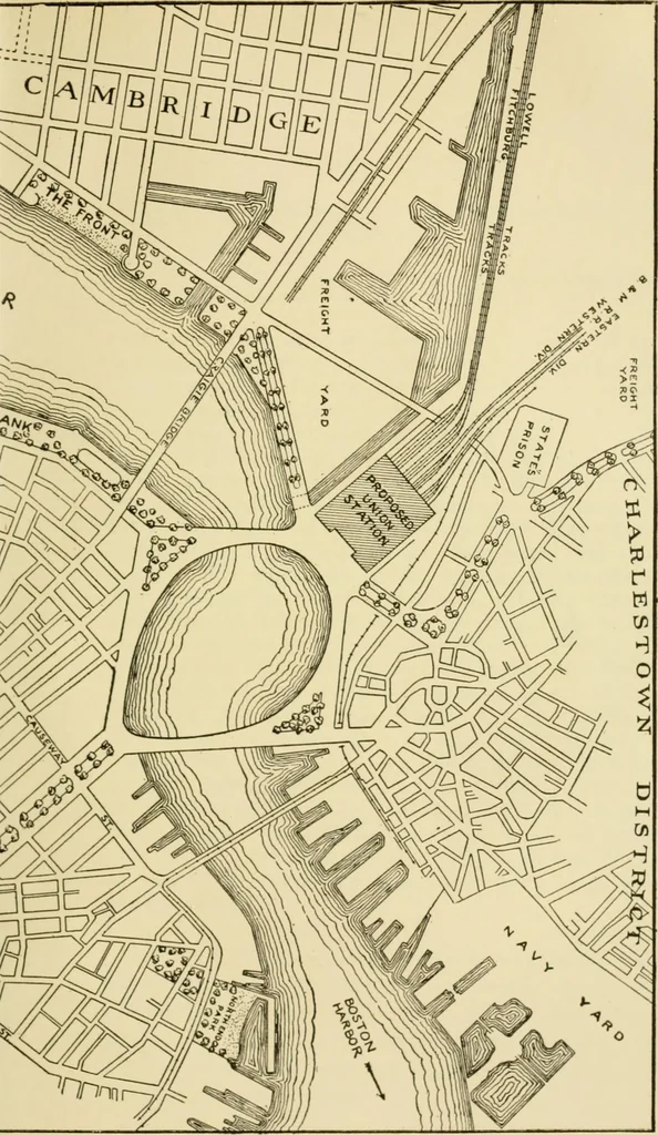 An illustration from Charles Eliot, landscape architect, a lover of nature and of his kind, who trained himself for a new profession, practised it happily and through it wrought much good, 1902, leaf 712