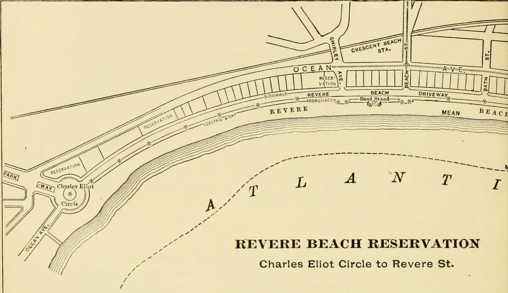 An illustration from Charles Eliot, landscape architect, a lover of nature and of his kind, who trained himself for a new profession, practised it happily and through it wrought much good, 1902, leaf 809