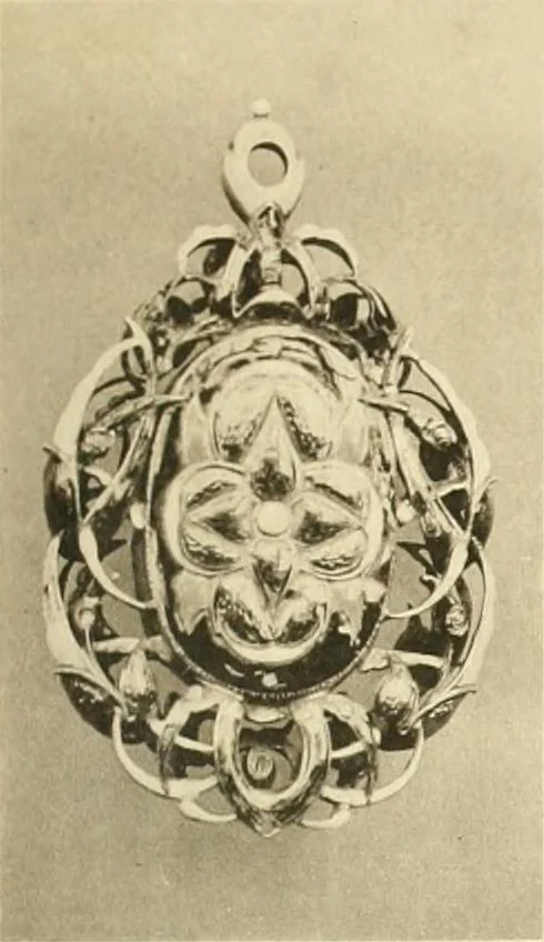 An illustration from Charles Hercules Read; a tribute on his retirement from the British museum and a record of the chief additions to the Department of British and mediaeval antiquities and ethnography during his keepership, 1896-1921, 1921, leaf 108