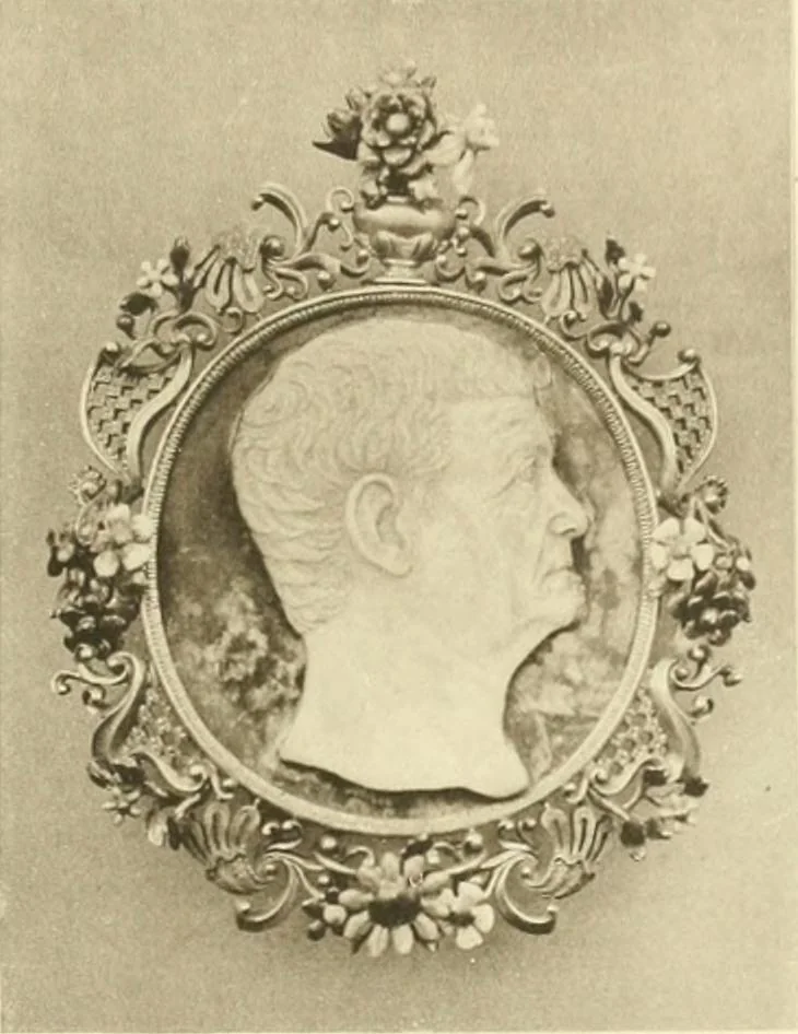 An illustration from Charles Hercules Read; a tribute on his retirement from the British museum and a record of the chief additions to the Department of British and mediaeval antiquities and ethnography during his keepership, 1896-1921, 1921, leaf 108