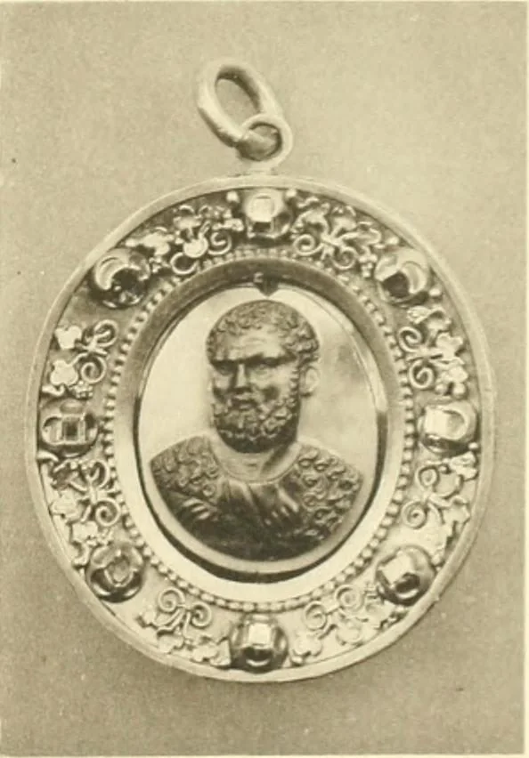 An illustration from Charles Hercules Read; a tribute on his retirement from the British museum and a record of the chief additions to the Department of British and mediaeval antiquities and ethnography during his keepership, 1896-1921, 1921, leaf 108