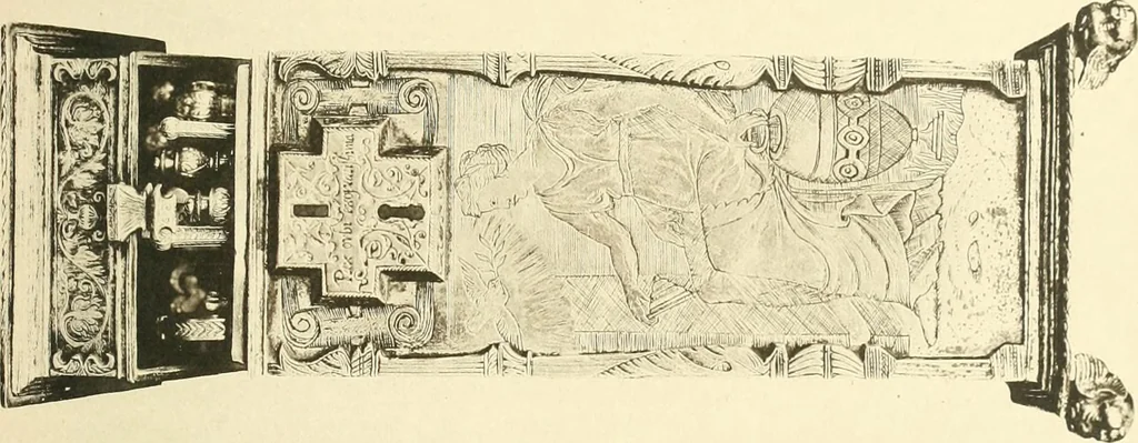 An illustration from Charles Hercules Read; a tribute on his retirement from the British museum and a record of the chief additions to the Department of British and mediaeval antiquities and ethnography during his keepership, 1896-1921, 1921, leaf 112