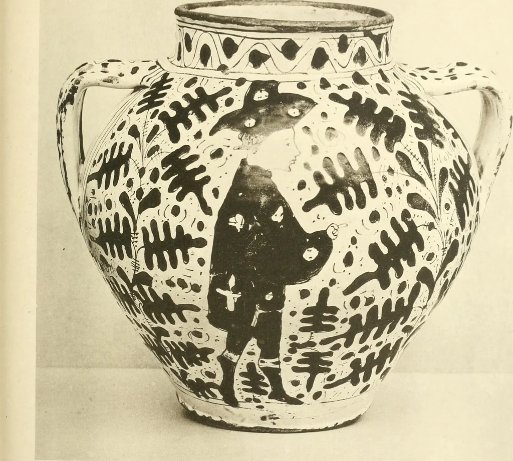 An illustration from Charles Hercules Read; a tribute on his retirement from the British museum and a record of the chief additions to the Department of British and mediaeval antiquities and ethnography during his keepership, 1896-1921, 1921, leaf 124