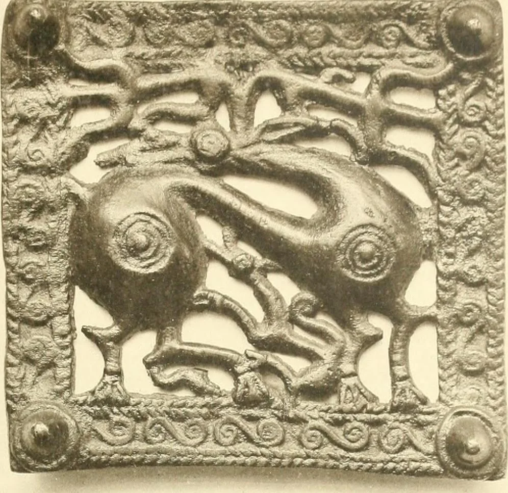An illustration from Charles Hercules Read; a tribute on his retirement from the British museum and a record of the chief additions to the Department of British and mediaeval antiquities and ethnography during his keepership, 1896-1921, 1921, leaf 144