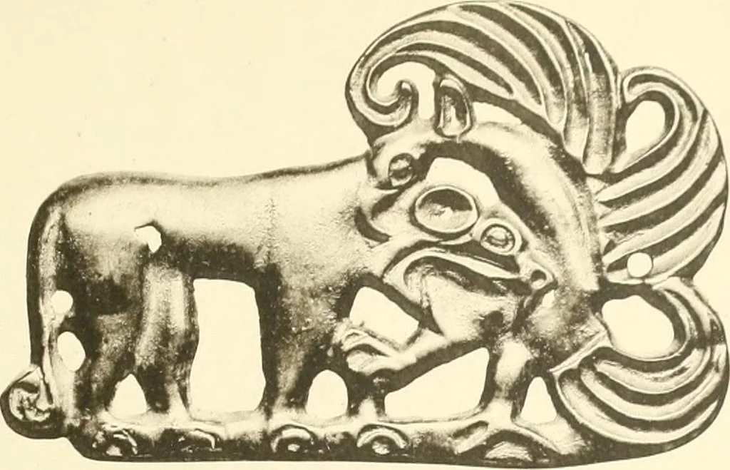 An illustration from Charles Hercules Read; a tribute on his retirement from the British museum and a record of the chief additions to the Department of British and mediaeval antiquities and ethnography during his keepership, 1896-1921, 1921, leaf 148