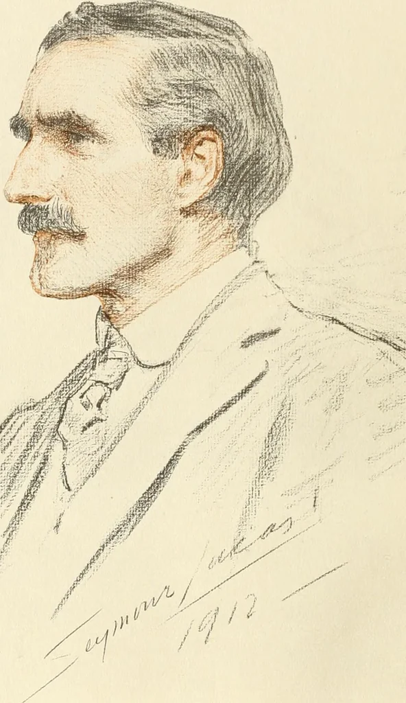 An illustration from Charles Hercules Read; a tribute on his retirement from the British museum and a record of the chief additions to the Department of British and mediaeval antiquities and ethnography during his keepership, 1896-1921, 1921, leaf 5