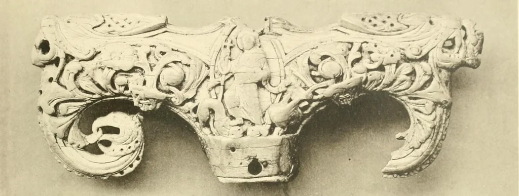 An illustration from Charles Hercules Read; a tribute on his retirement from the British museum and a record of the chief additions to the Department of British and mediaeval antiquities and ethnography during his keepership, 1896-1921, 1921, leaf 60