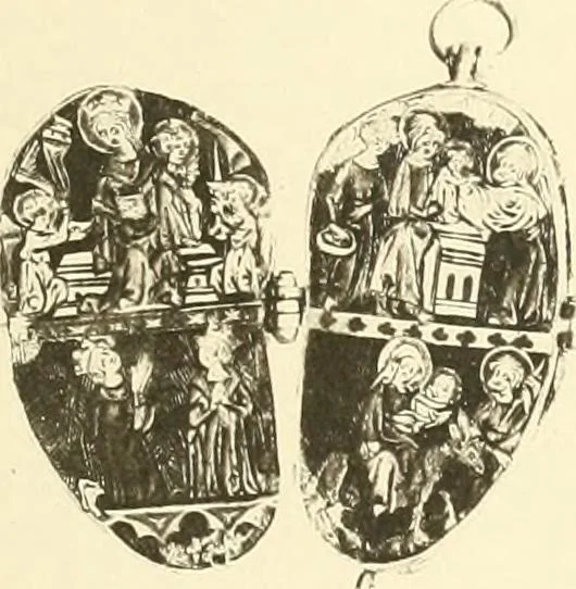 An illustration from Charles Hercules Read; a tribute on his retirement from the British museum and a record of the chief additions to the Department of British and mediaeval antiquities and ethnography during his keepership, 1896-1921, 1921, leaf 76