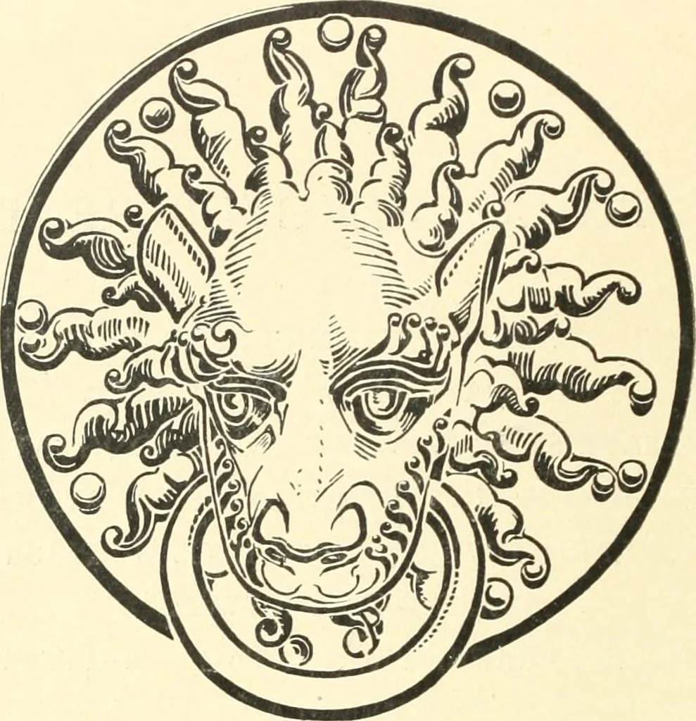 An illustration from Charles Hercules Read; a tribute on his retirement from the British museum and a record of the chief additions to the Department of British and mediaeval antiquities and ethnography during his keepership, 1896-1921, 1921, leaf 9