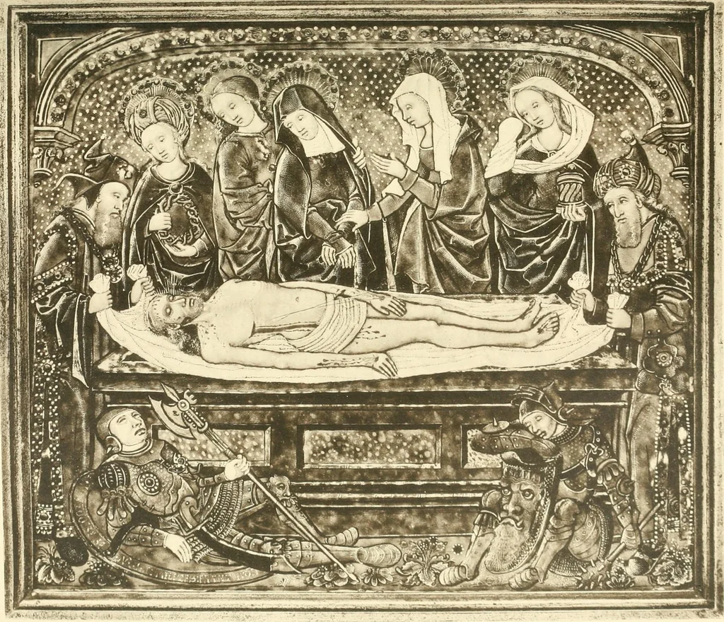 An illustration from Charles Hercules Read; a tribute on his retirement from the British museum and a record of the chief additions to the Department of British and mediaeval antiquities and ethnography during his keepership, 1896-1921, 1921, leaf 96