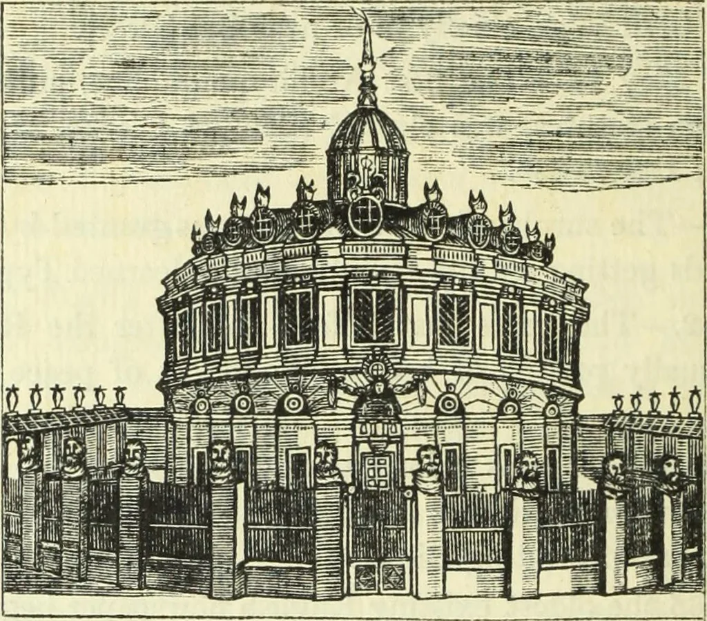 An illustration from A chart of Oxford printing, '1468'-1900; with notes and illustrations by Falconer Madan, 1904, leaf 31