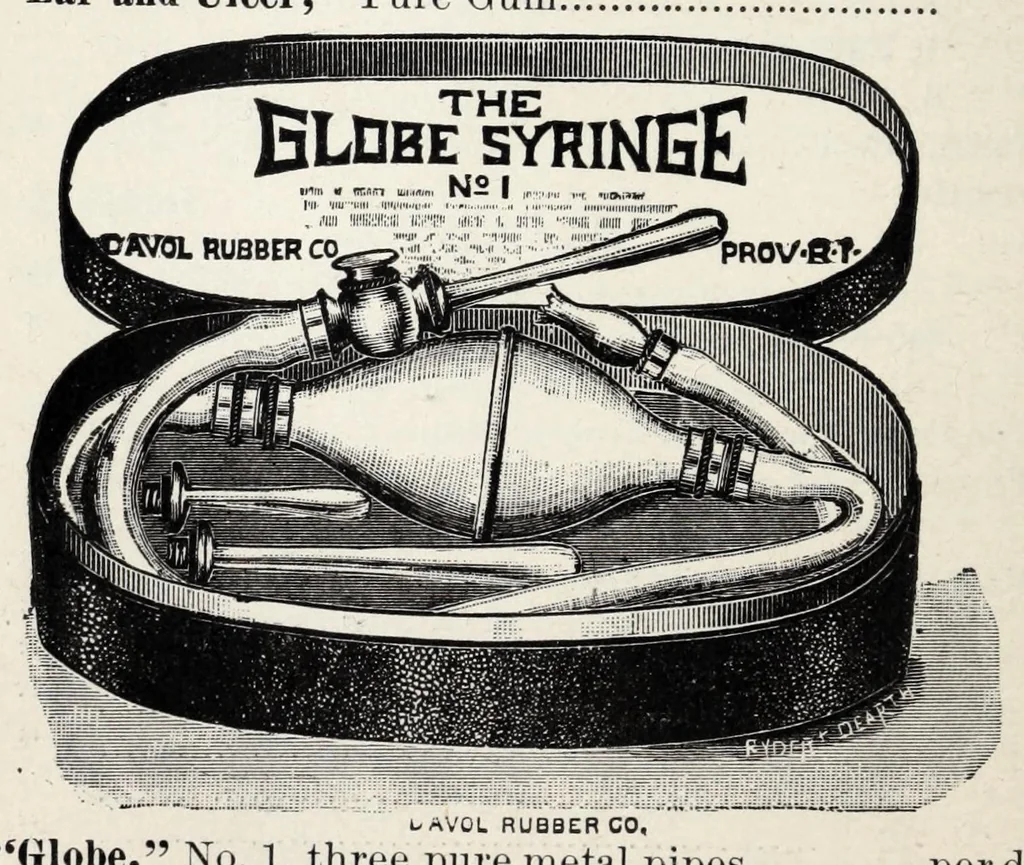 An illustration from The Chas. Baumbach Co., importers and wholesale dealers in drugs and chemicals, patent medicines, paints and oils, varnishes, window glass, druggists' and painters' sundries, etc., etc., Milwaukee, Wis, 1890, leaf 534