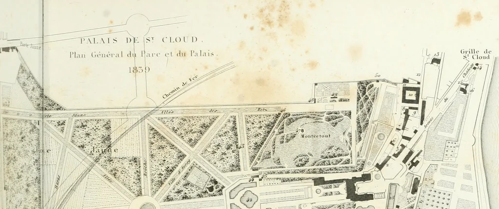 An illustration from Château de Saint-Cloud : domaine de la couronne, 1839, leaf 42