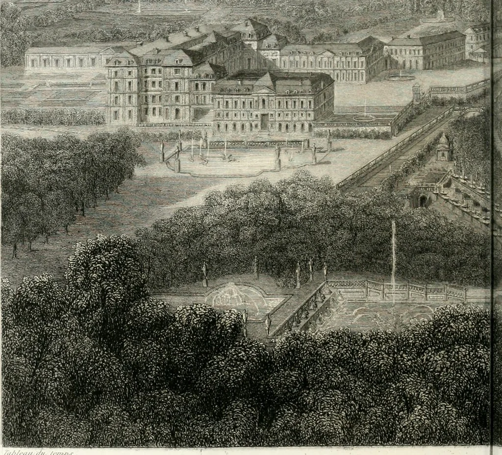 An illustration from Château de Saint-Cloud : domaine de la couronne, 1839, leaf 49