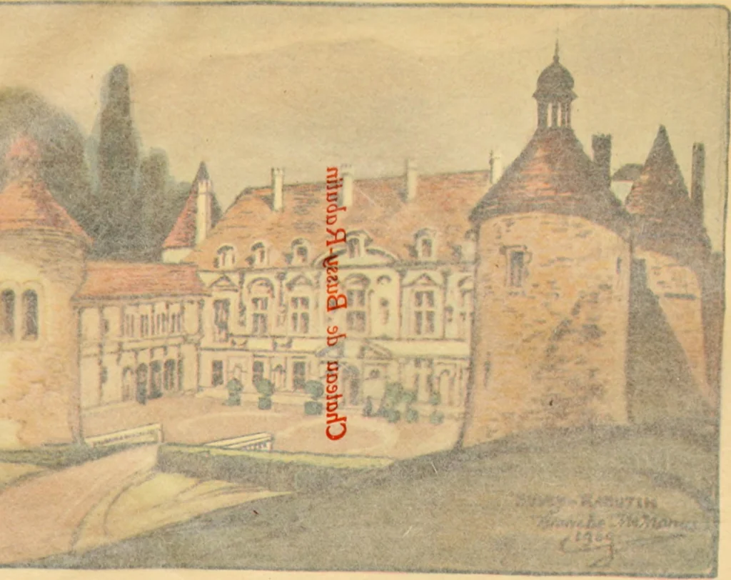 An illustration from Castles and chateaux of old Burgundy and the border provinces, 1909, leaf 100