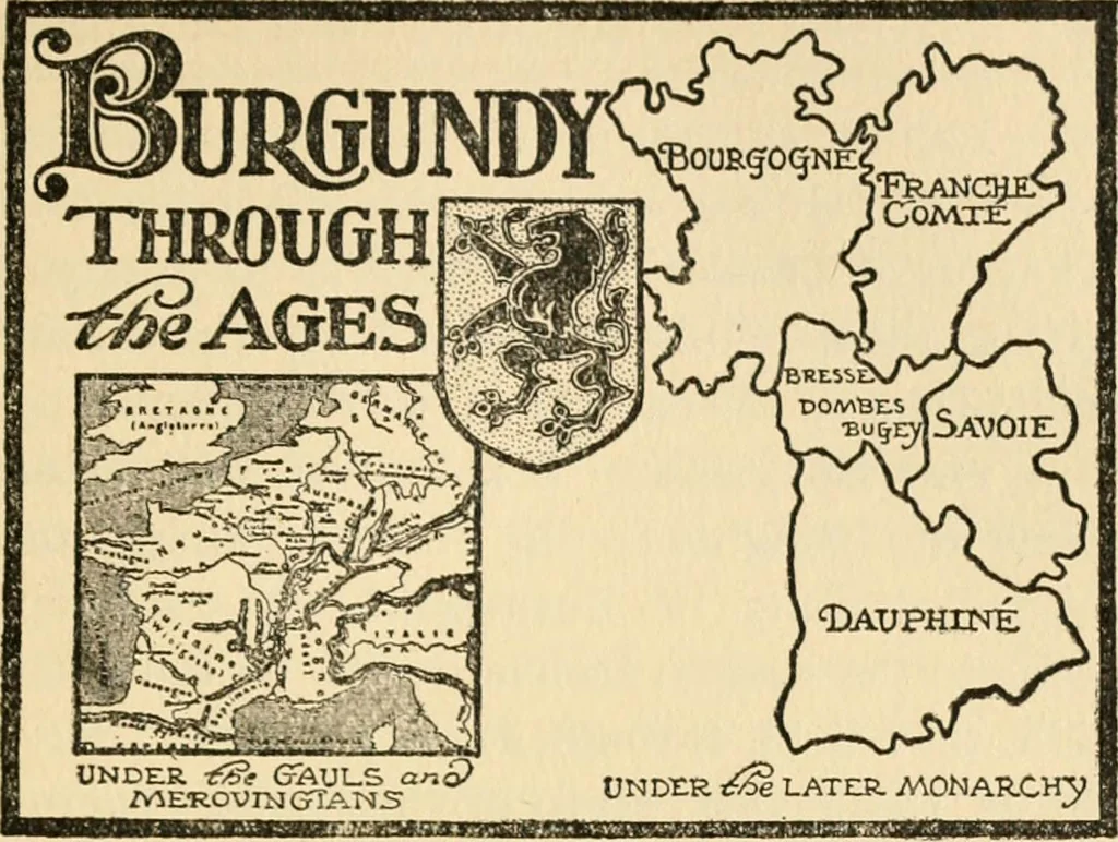 An illustration from Castles and chateaux of old Burgundy and the border provinces, 1909, leaf 140