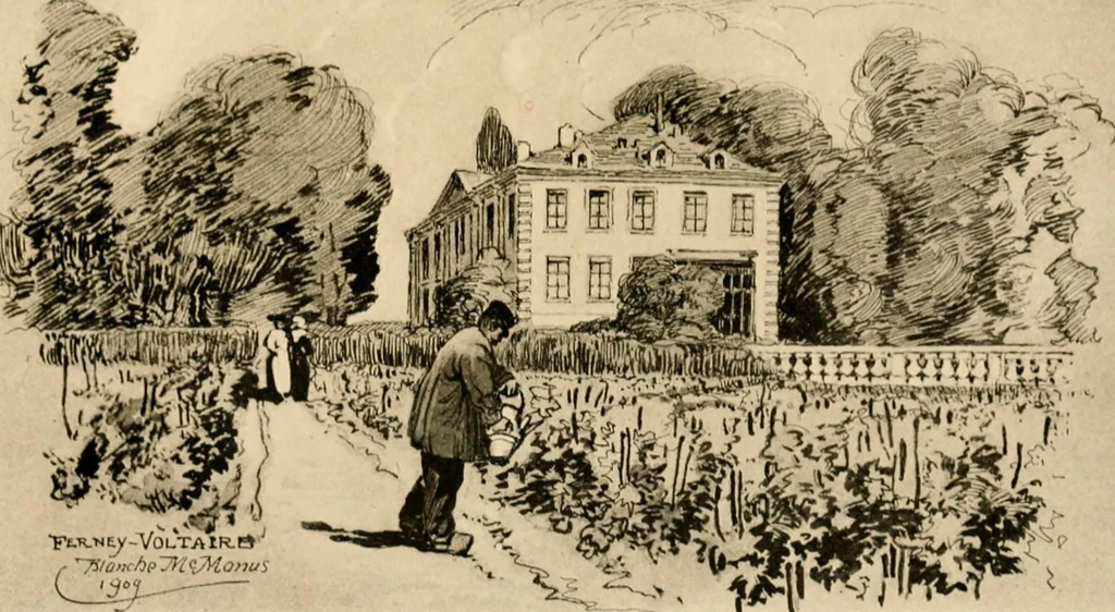 An illustration from Castles and chateaux of old Burgundy and the border provinces, 1909, leaf 256
