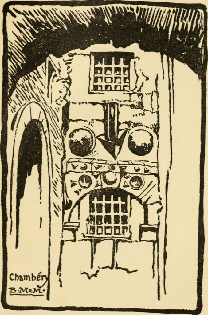 An illustration from Castles and chateaux of old Burgundy and the border provinces, 1909, leaf 286