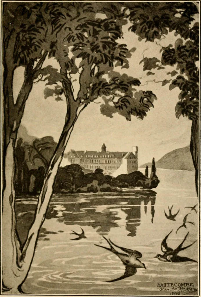An illustration from Castles and chateaux of old Burgundy and the border provinces, 1909, leaf 300