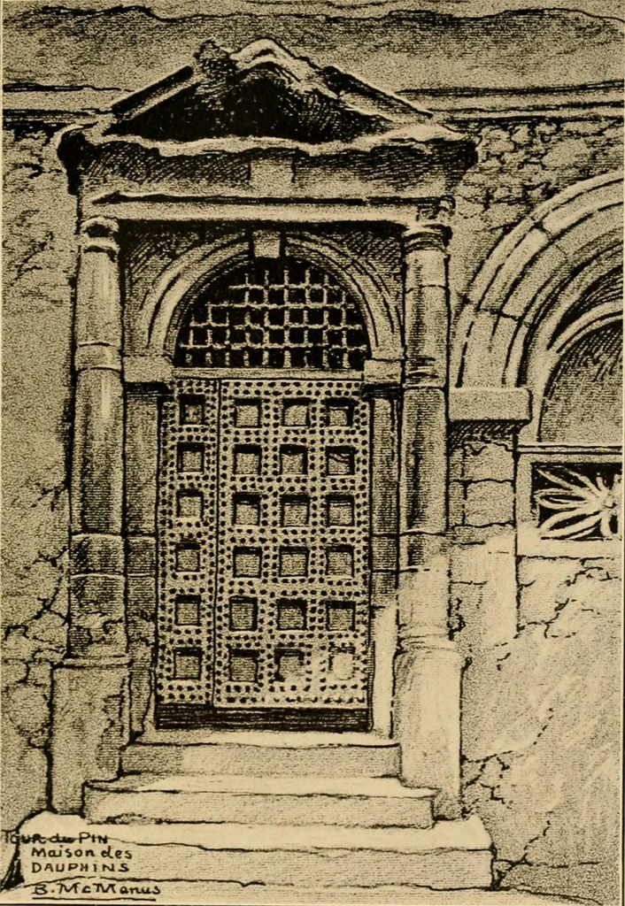 An illustration from Castles and chateaux of old Burgundy and the border provinces, 1909, leaf 308