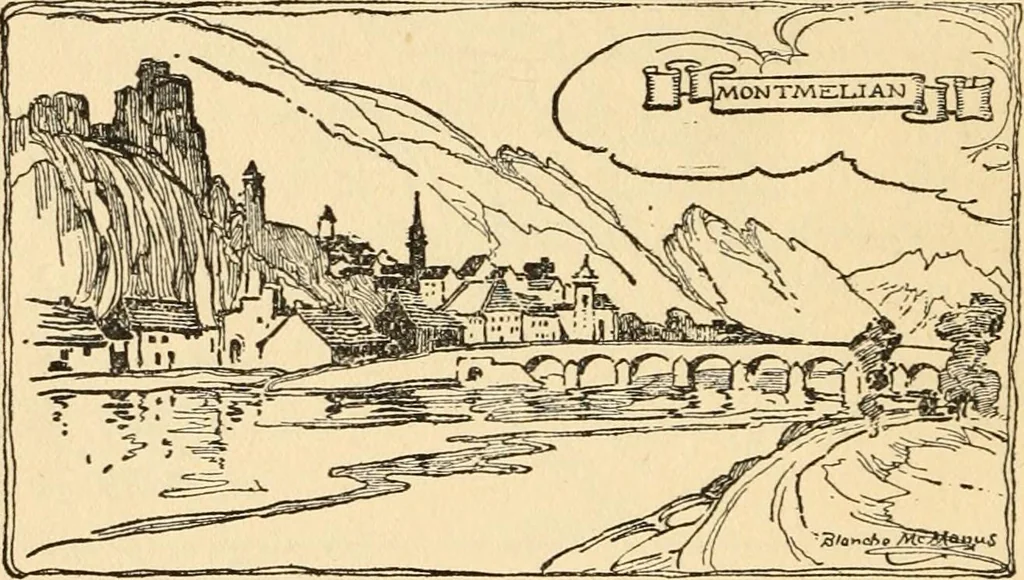 An illustration from Castles and chateaux of old Burgundy and the border provinces, 1909, leaf 343