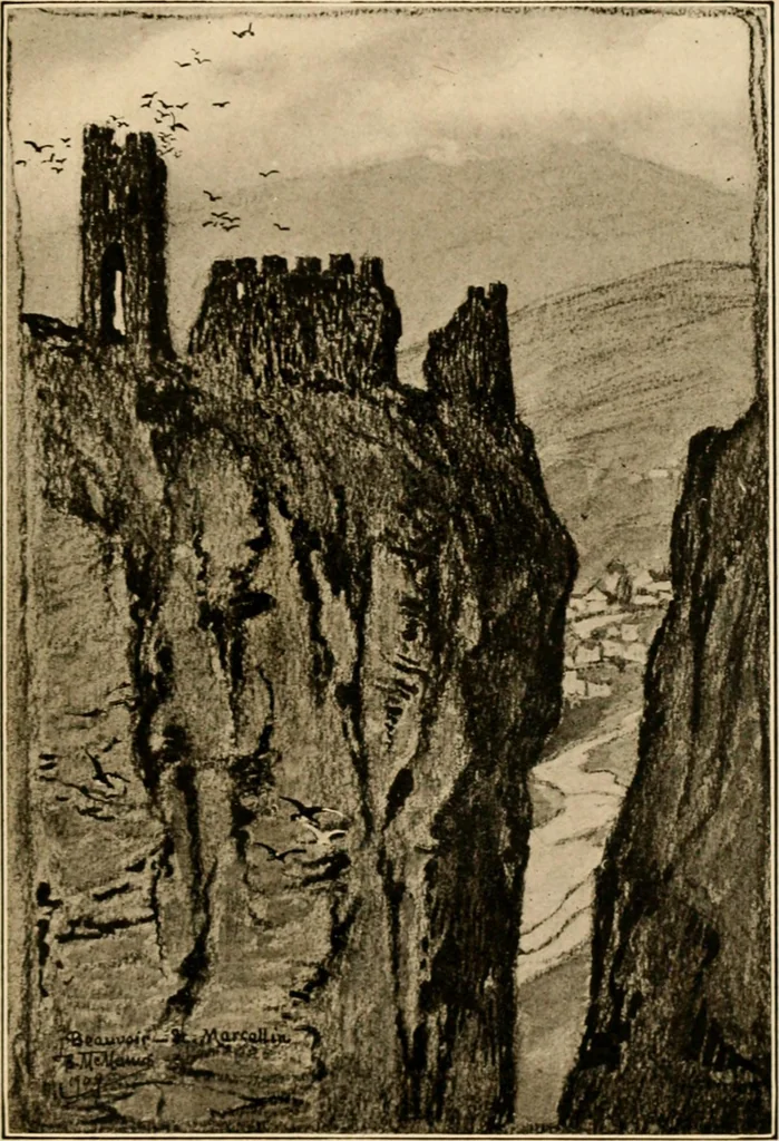 An illustration from Castles and chateaux of old Burgundy and the border provinces, 1909, leaf 386
