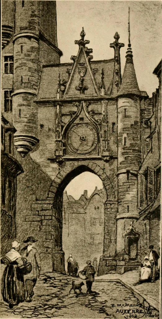 An illustration from Castles and chateaux of old Burgundy and the border provinces, 1909, leaf 56
