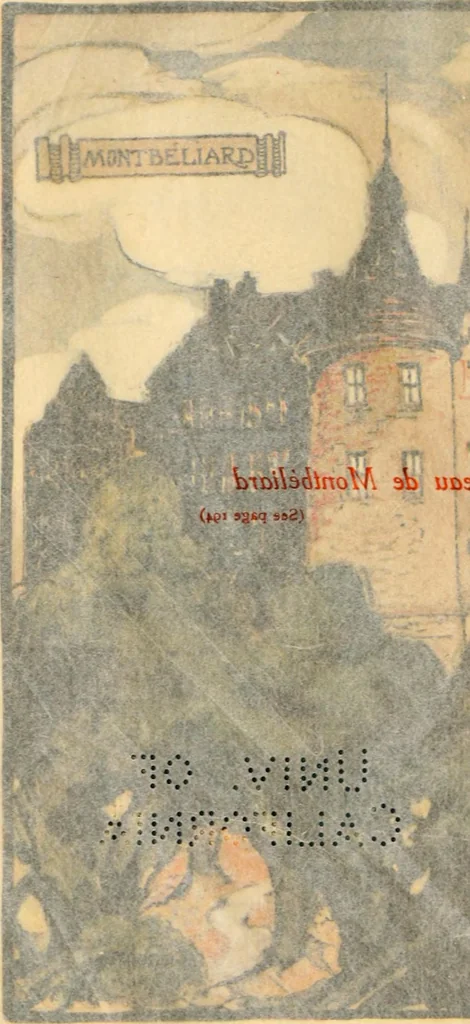 An illustration from Castles and chateaux of old Burgundy and the border provinces, 1909, leaf 9